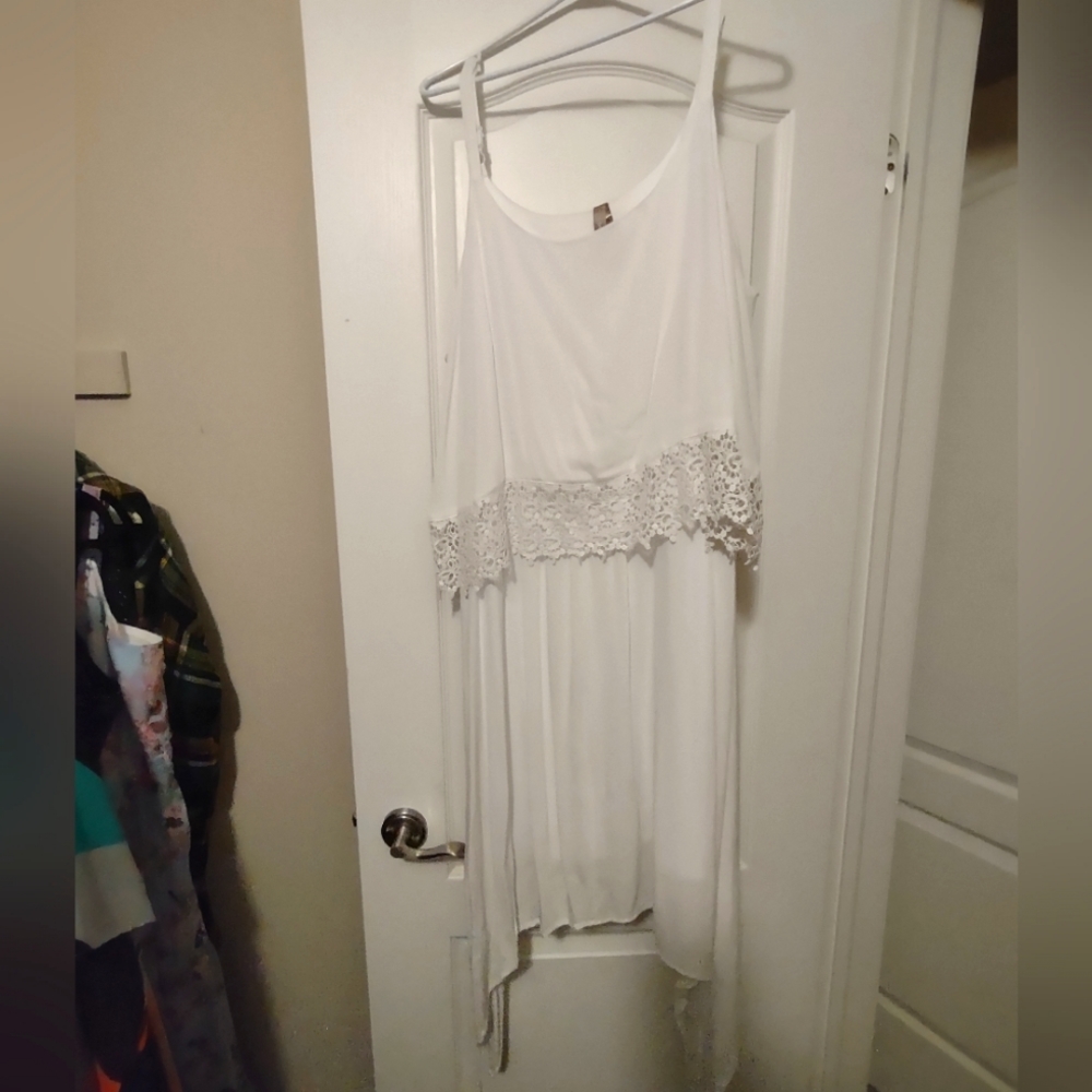 White summer dress
